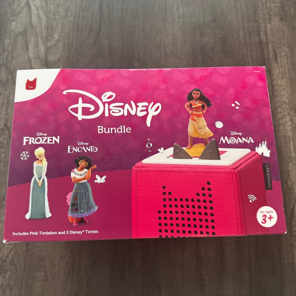 TONIES Disney Frozen / Encanto / Moana Storytime Companion #10002376 Bundle -NEW